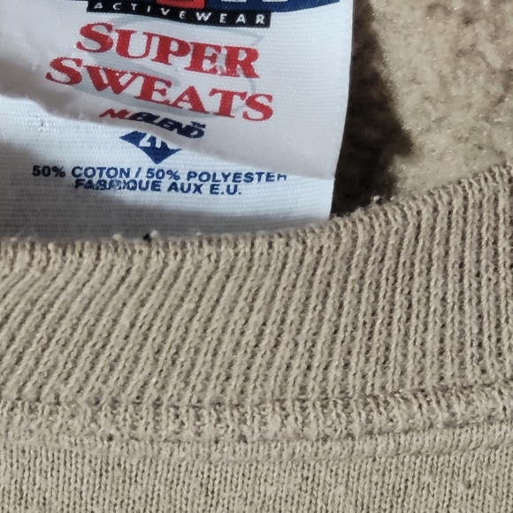 Keeneland Crewneck Sweatshirt Tan Size 2X Womens B44 - Picture 5 of 6